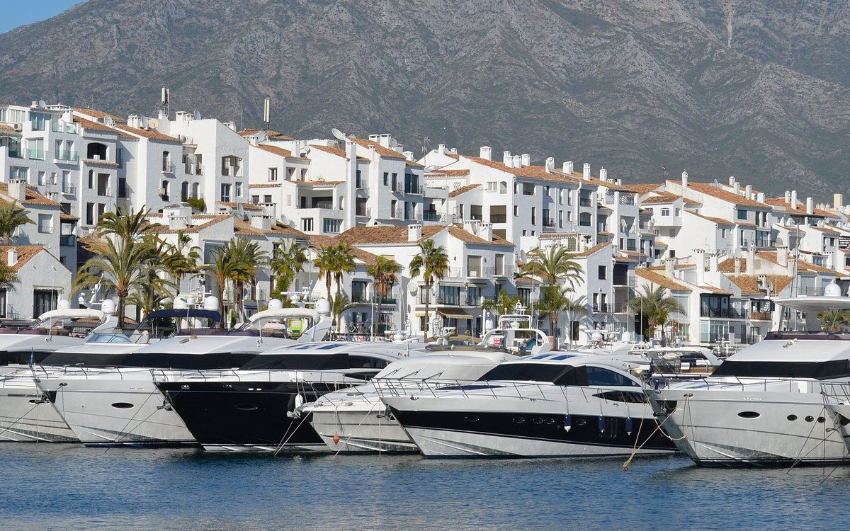 Puerto Banus harbor