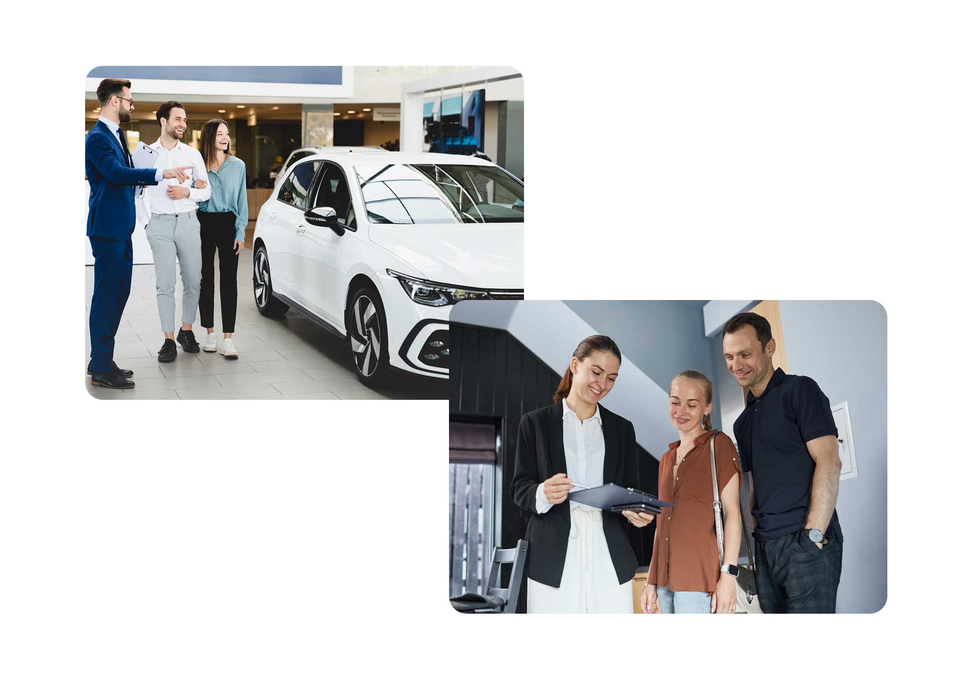 Business partners in Spain